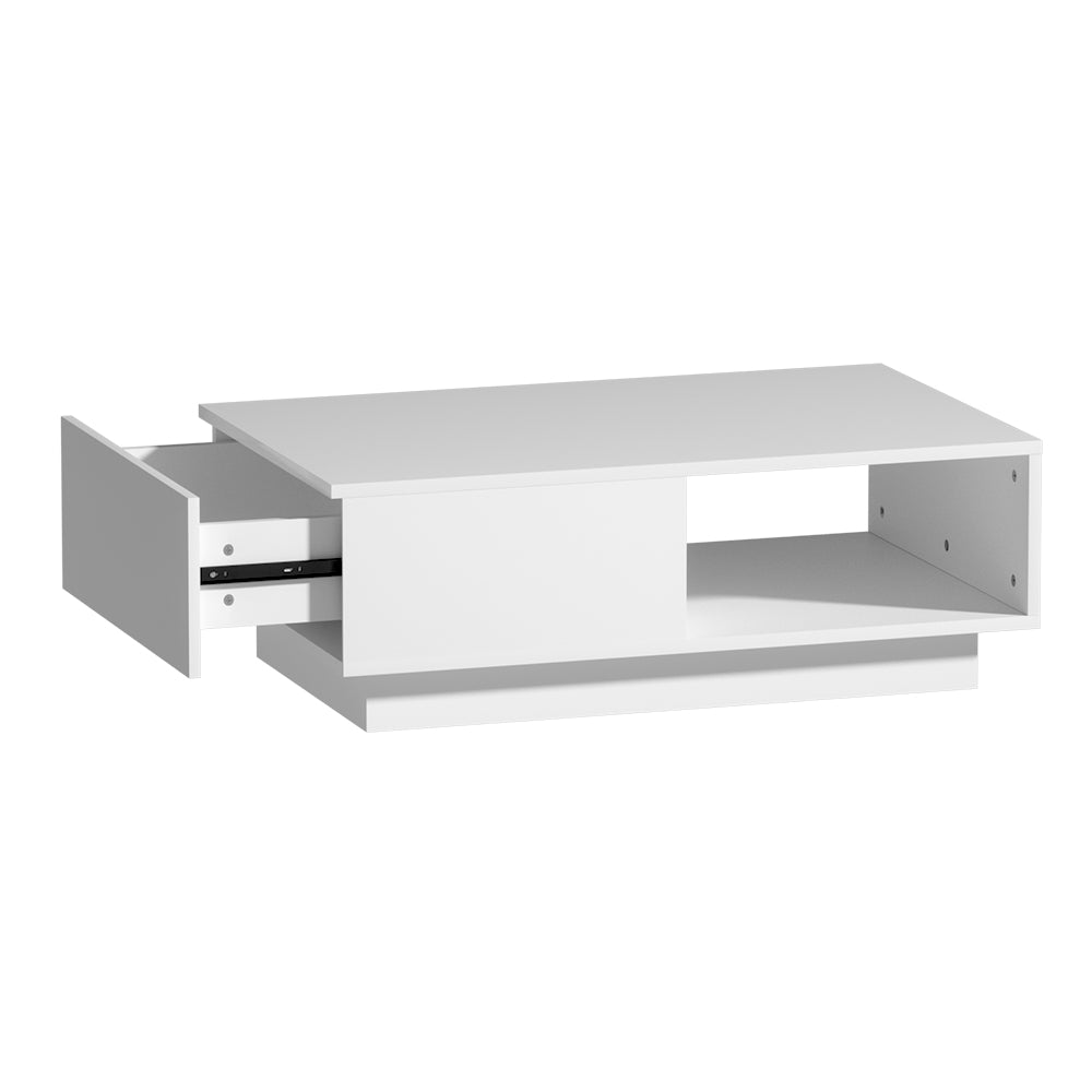 Coffee Table | LED Lights | White
