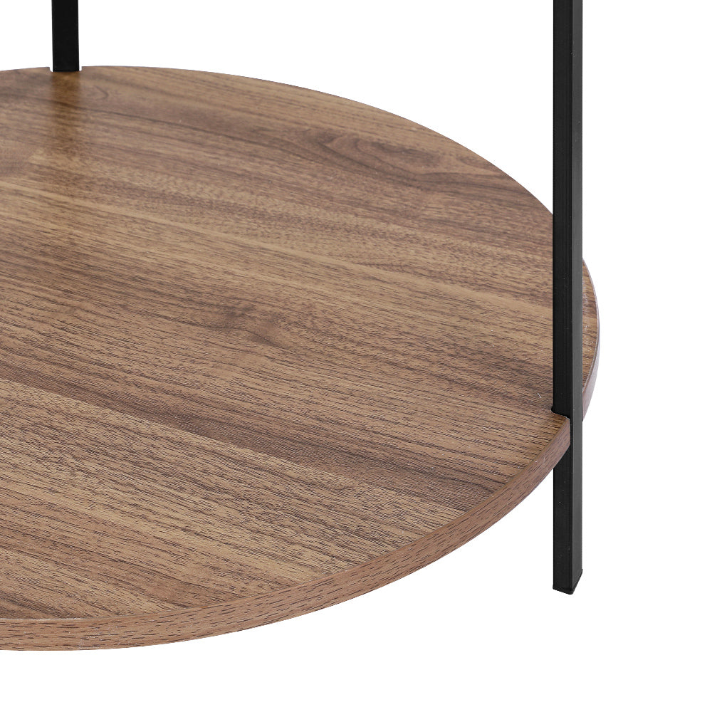 Coffee Table | Side Table | Round White | Cedric