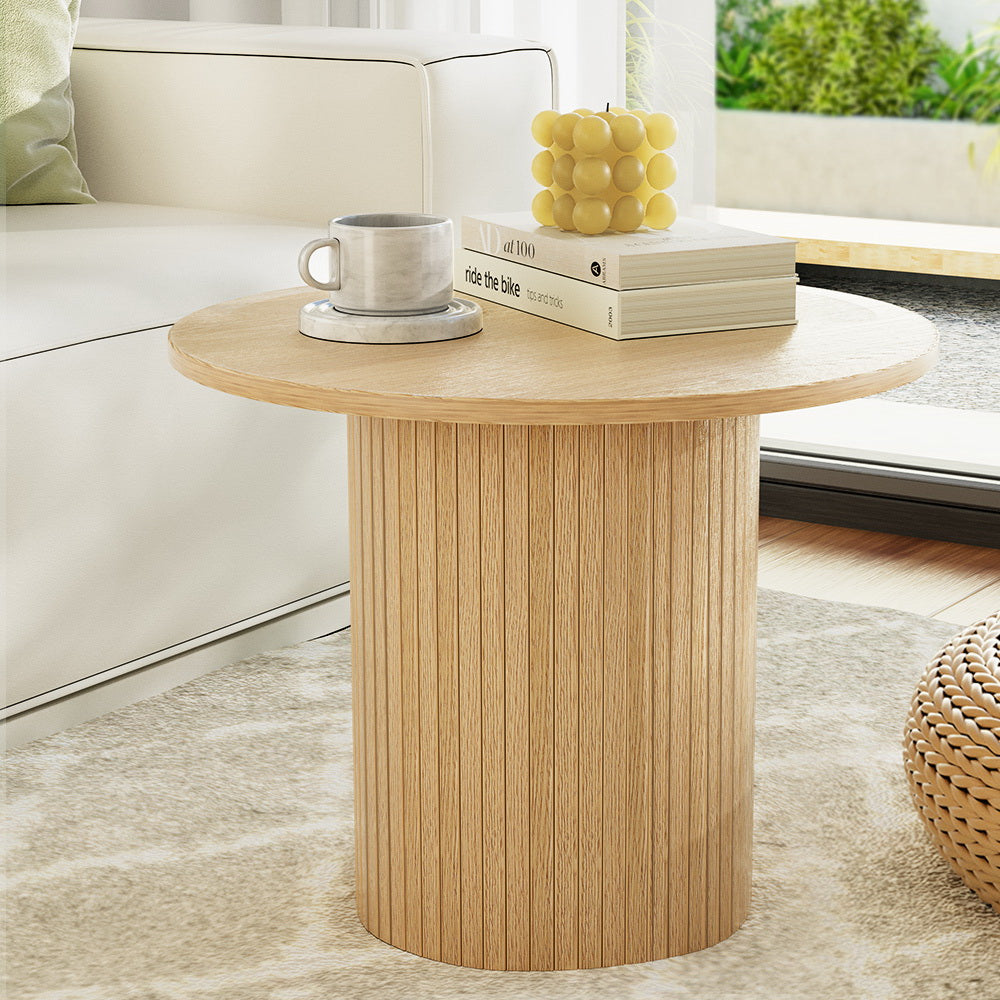 Coffee Table | Round Fluted Base | PIIA