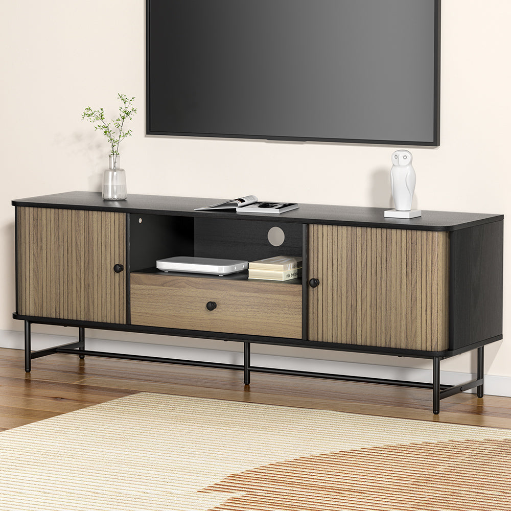 Entertainment Unit | TV Cabinet | 150CM | Black | Boris