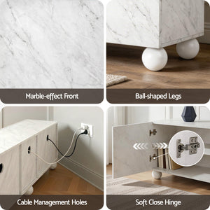 Artiss TV Unit Entertainment Unit Storage Cabinet 200cm White