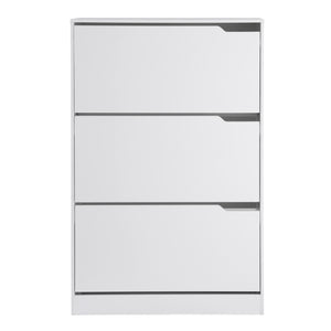 Artiss Shoe Rack Cabinet 24 Pairs Adjustable Shelf White