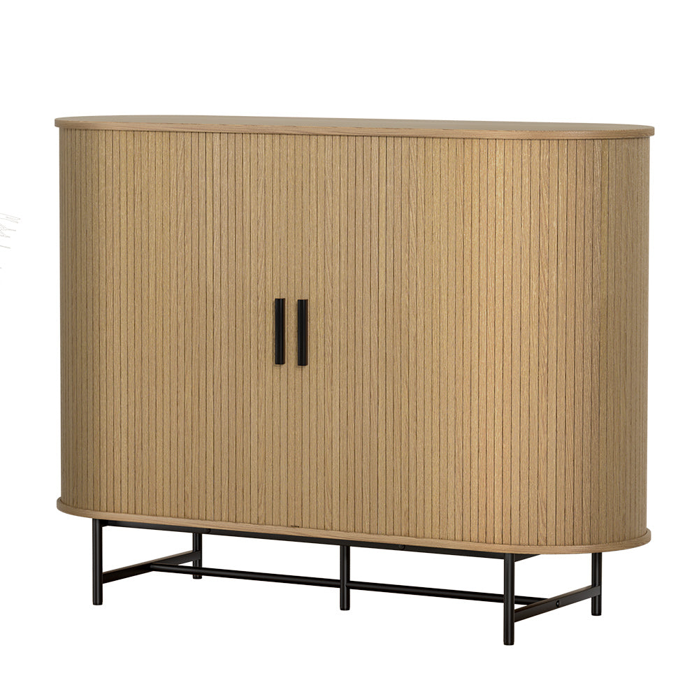 Buffet Sideboard Cupboard | Cabinet | Sliding Doors | Pantry Storage | Oak | PIIA