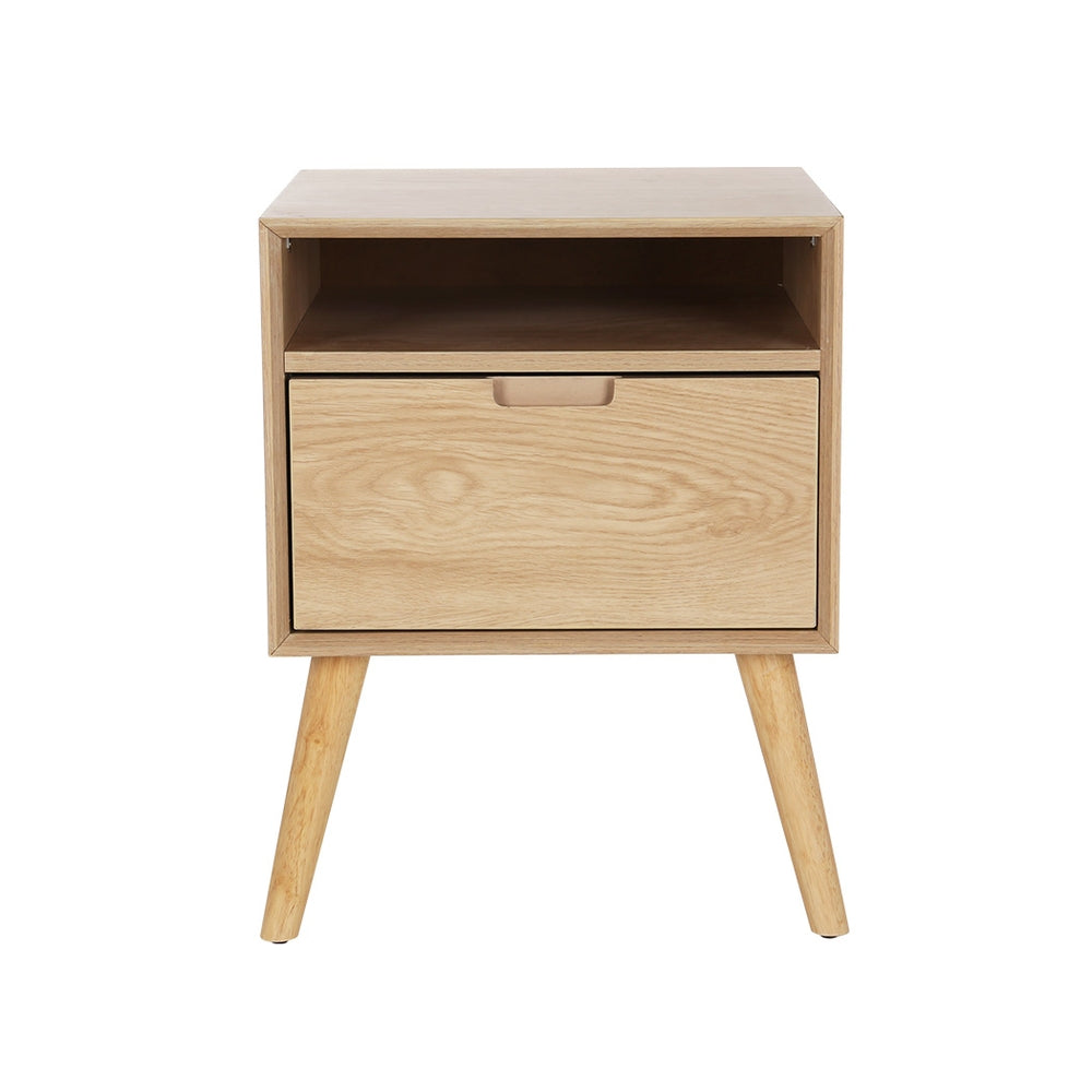 Bedside Table Drawers | Side Table Shelf | Storage Cabinet | Nightstand | GORR