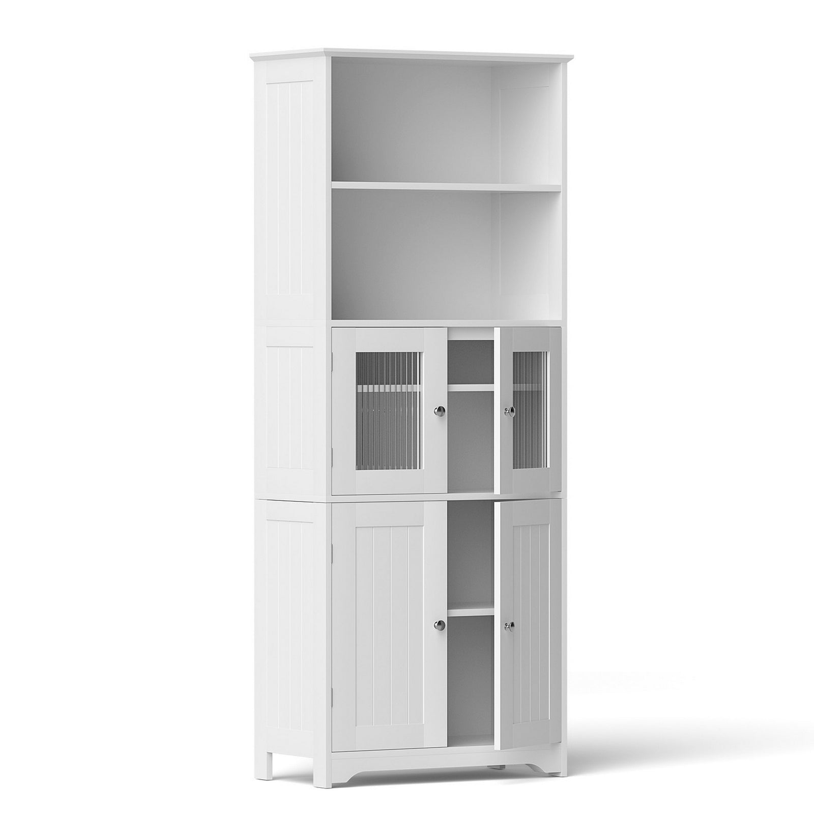 Buffet Sideboard Cabinet | 160cm Kitchen & Bathroom Storage Cupboard