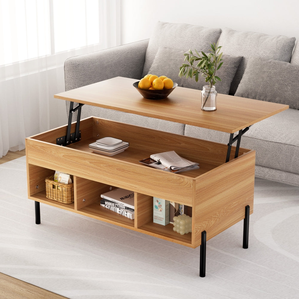 Coffee Table | Lift-top | Oak Finish
