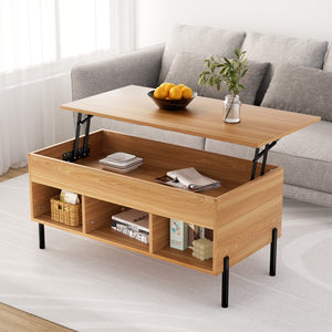 Coffee Table | Lift-top | Oak Finish