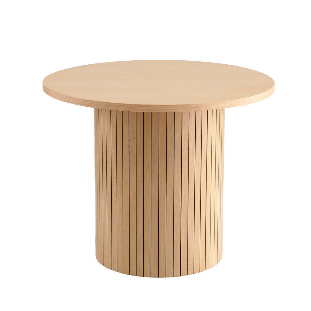 Coffee Table | Round Fluted Design