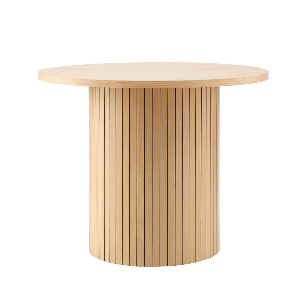 Coffee Table | Round Fluted Design