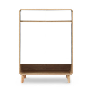 Shoe Cabinet | Holds Up To 20 Pairs | Storage Cupboard | Pine & White