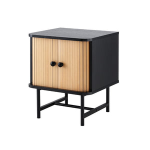 Bedside Table | BORIS | Sliding Doors | Modern Bedroom Storage