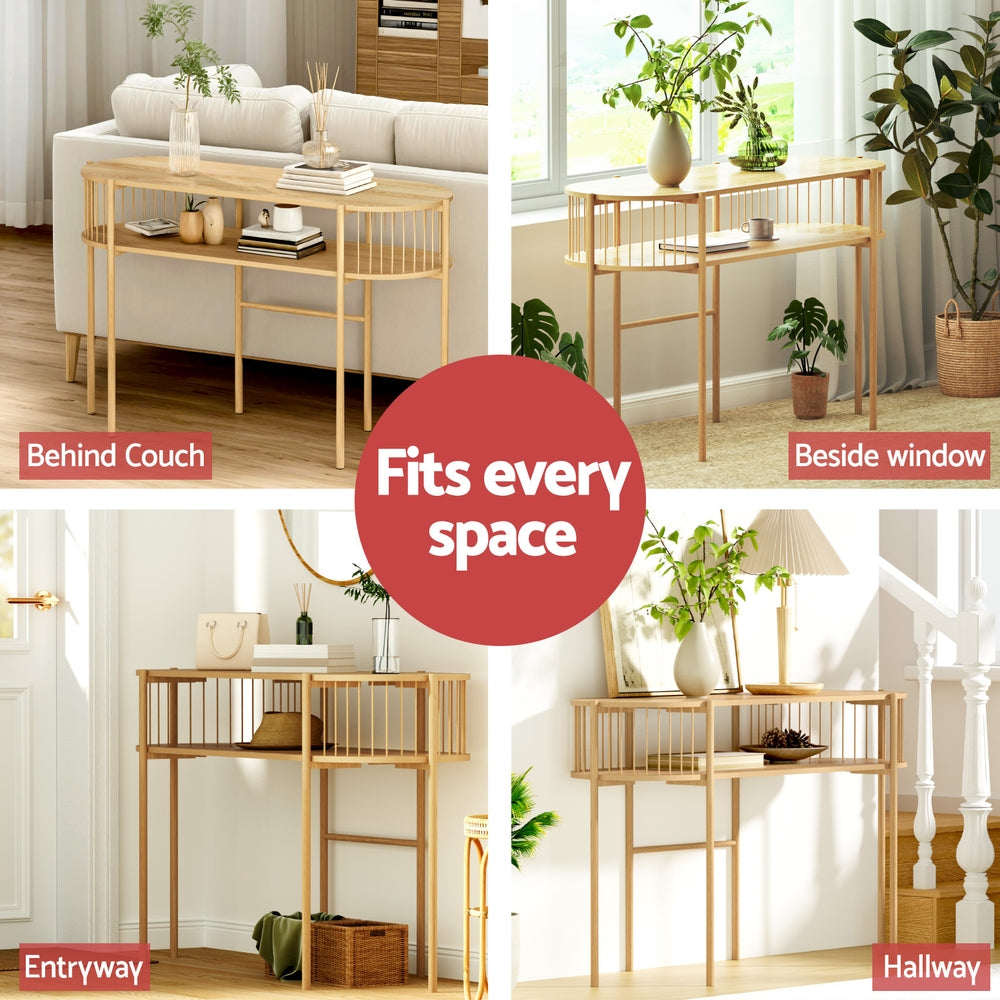 Artiss Console Table | 124cm | Pine