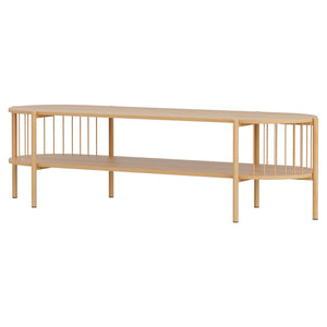 Artiss TV Unit | Entertainment Storage Shelf | 148cm | Pine