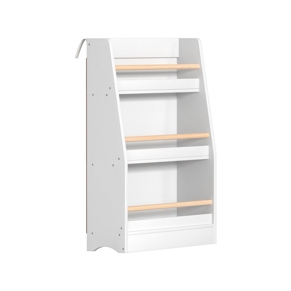 Bookshelf | 3-Tier Storage | Children’s Bookcase Organizer | White