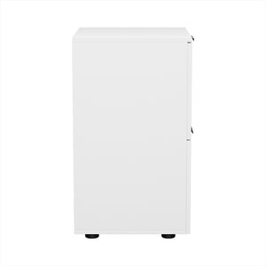 Artiss Filing Cabinet | Files Storage | Office Shelves | File Organiser | White | 2 Drawer