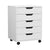 Artiss 5-Drawer Filing Cabinet | Mobile Rolling Storage Cabinet | Chest of Drawers | Stand | White