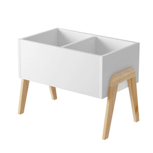 Kids Toy Box Chest Storage Bin | Wooden Cabinet Organizer