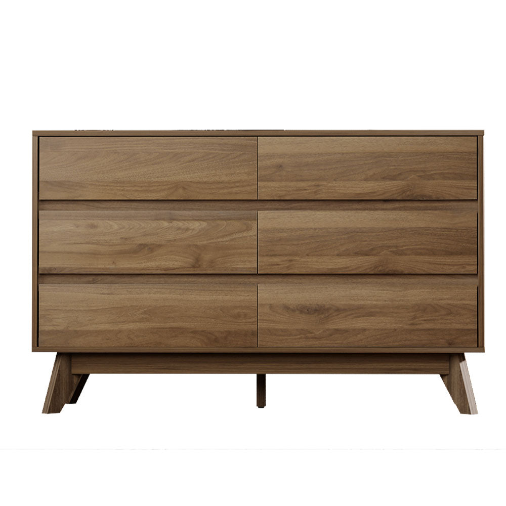 6 Chest of Drawers | XAVI | Walnut