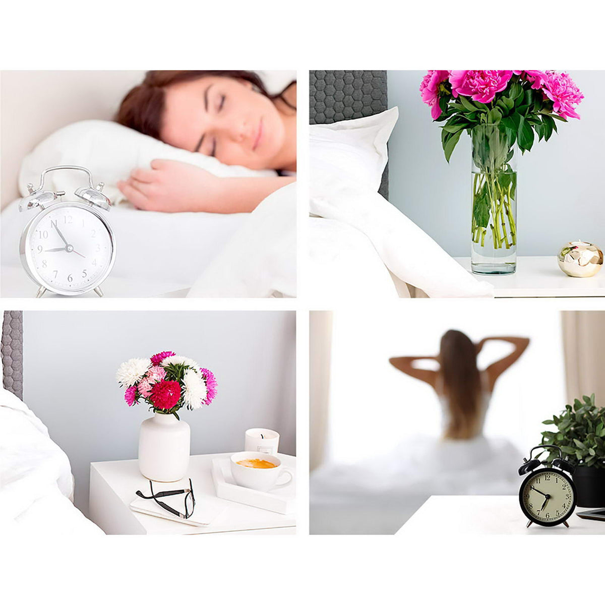 Artiss Bedside Tables | 2X | BODEN | 2 Drawers | White