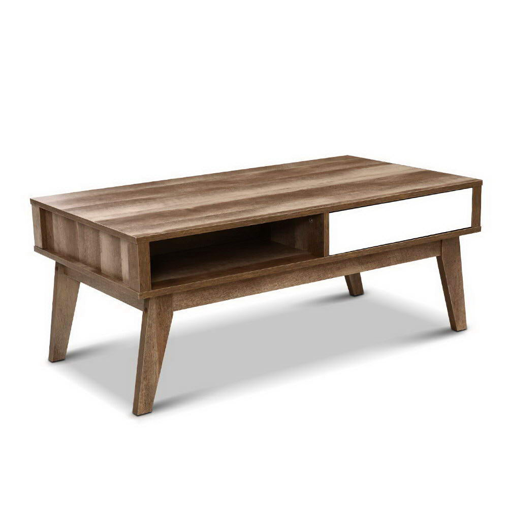 Coffee Table | 2 Drawers | Walnut | Serena