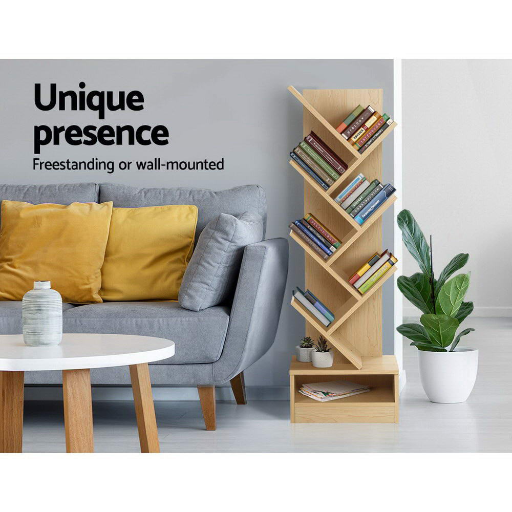 Tree Bookshelf | 7 Tiers | ECHO | Oak