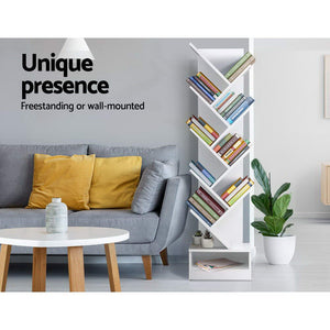 Tree Bookshelf | 9 Tiers | ECHO | White