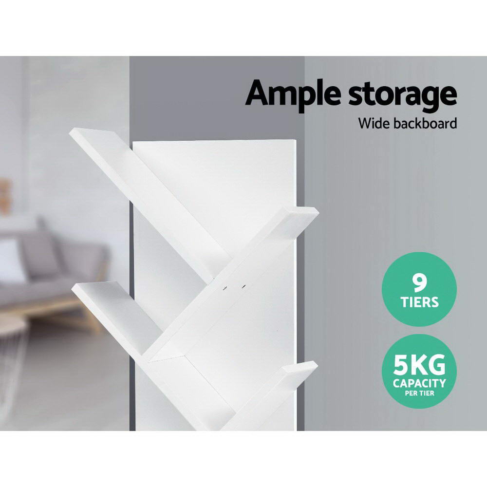 Tree Bookshelf | 9 Tiers | ECHO | White
