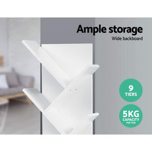 Tree Bookshelf | 9 Tiers | ECHO | White