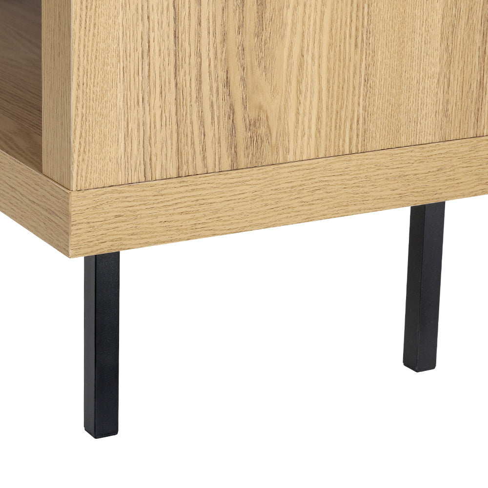 Entertainment Unit | Corner TV Cabinet | Storage Shelf | Bevis