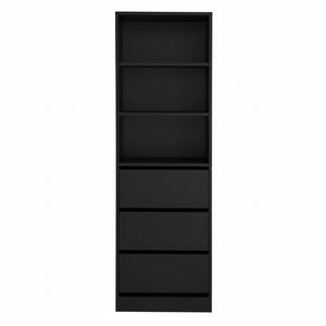 Tallboy Chest of Drawers | 3 Drawer Cabinet | Black