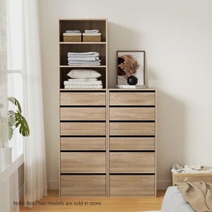 Tallboy Cabinet | 6 Drawers | Pine Finish