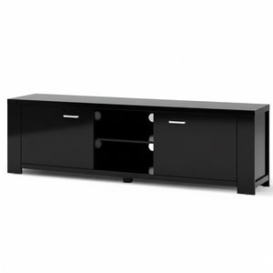 TV Cabinet | Entertainment Unit | 160cm | Black | Maxi Style
