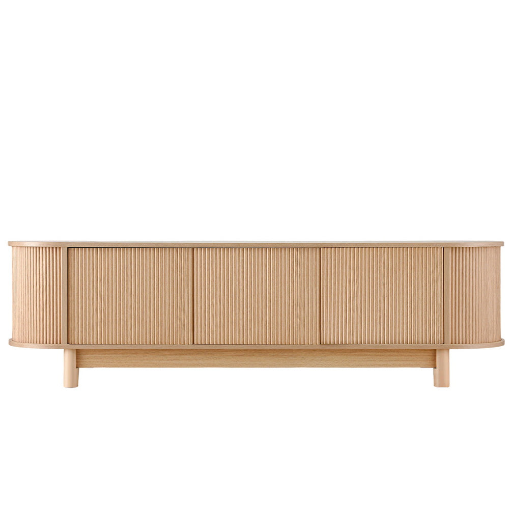 TV Unit | Entertainment Storage Cabinet | 160cm | Pine Finish