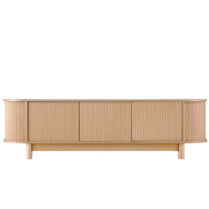 TV Unit | Entertainment Storage Cabinet | 160cm | Pine Finish