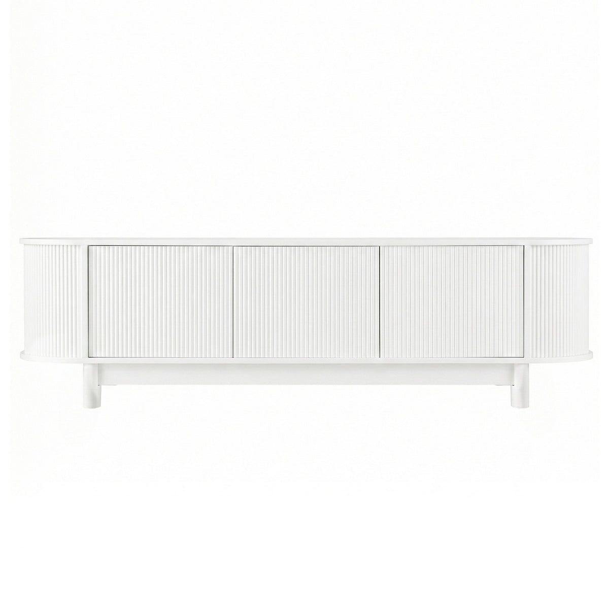 TV Unit 160cm | Entertainment Unit | Storage Cabinet | White