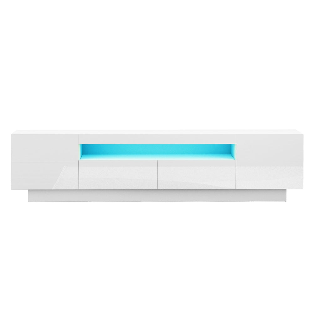 Artiss TV Unit | Entertainment Cabinet | RGB LED | Storage Drawer | 180cm | White