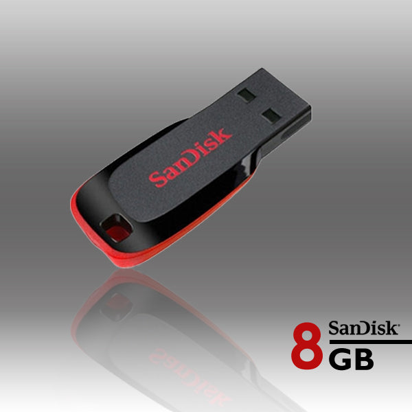 Sandisk Cruzer Blade CZ50 | 8GB USB Flash Drive