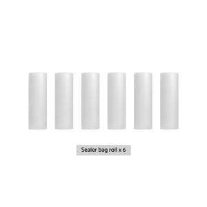 6 Rolls Food Vacuum Sealer Bags Storage Saver Heat Sealing Bag Pack 20CMX6M