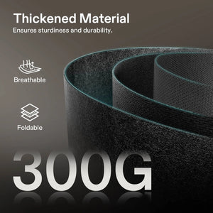 Fabric Grow Bags 5-Pack | 1 to 30 Gallon Sizes | Black Thickened Nonwoven Pots with Reinforced Handles | Heavy-Duty, Breathable, BPA-Free