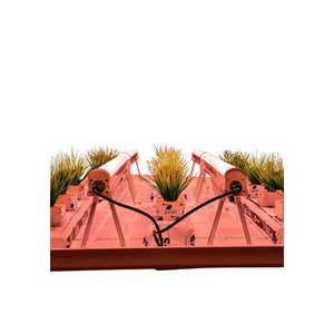 Faven R8 Under Canopy LED Grow Lights – 120W Dimmable | 4-Pack | High-Yield Spectrum | IP66 Waterproof