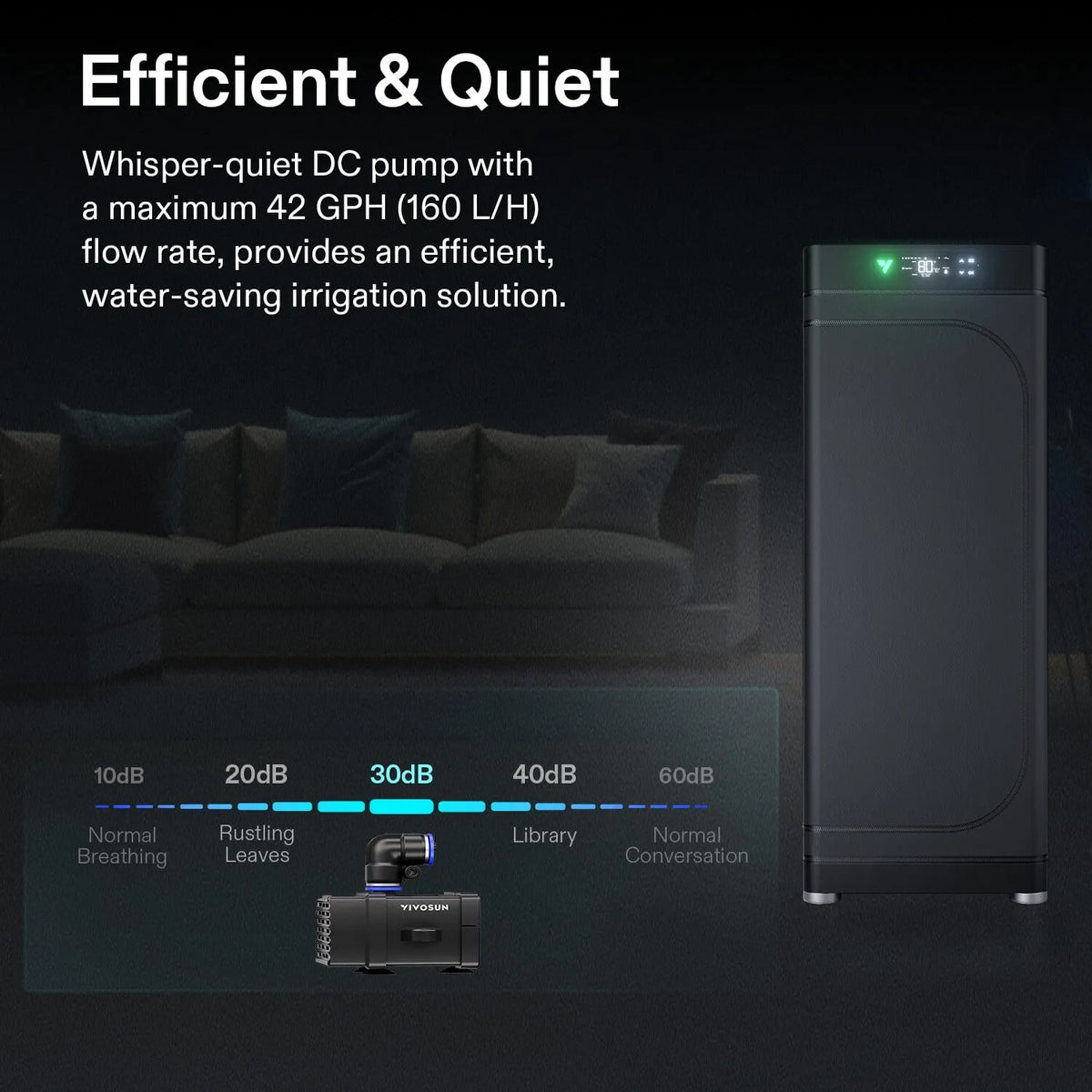 FlexFeed Smart Drip Irrigation Kit | 4W Automatic Watering System with Pump & Emitters