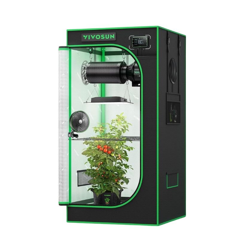 Full LED Grow Light Kit With Wi - Fi Smart Controller | 2 x 2 ft