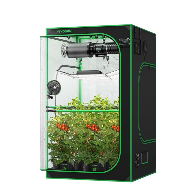 Full LED Grow Light Kit With Wi - Fi Smart Controller | 4 x 4 ft