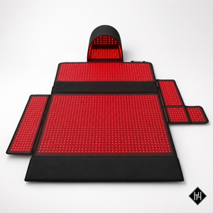 Full Body Red Light Therapy Mat | LED + Laser 6 Wavelength System