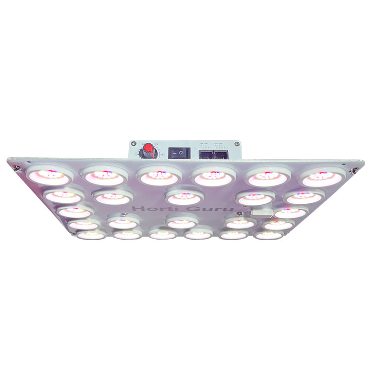 Horti Guru G1000 LED Grow Light | G24 Full Spectrum | Quantum Board | 100W High Efficiency 3.1µmol/J | Indoor Plant Veg & Flower
