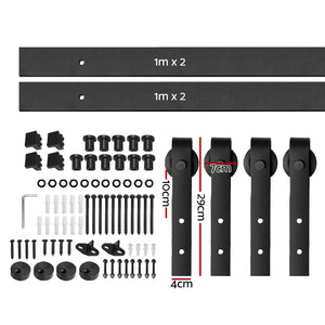 Sliding Barn Door Hardware | Track Set | 4m