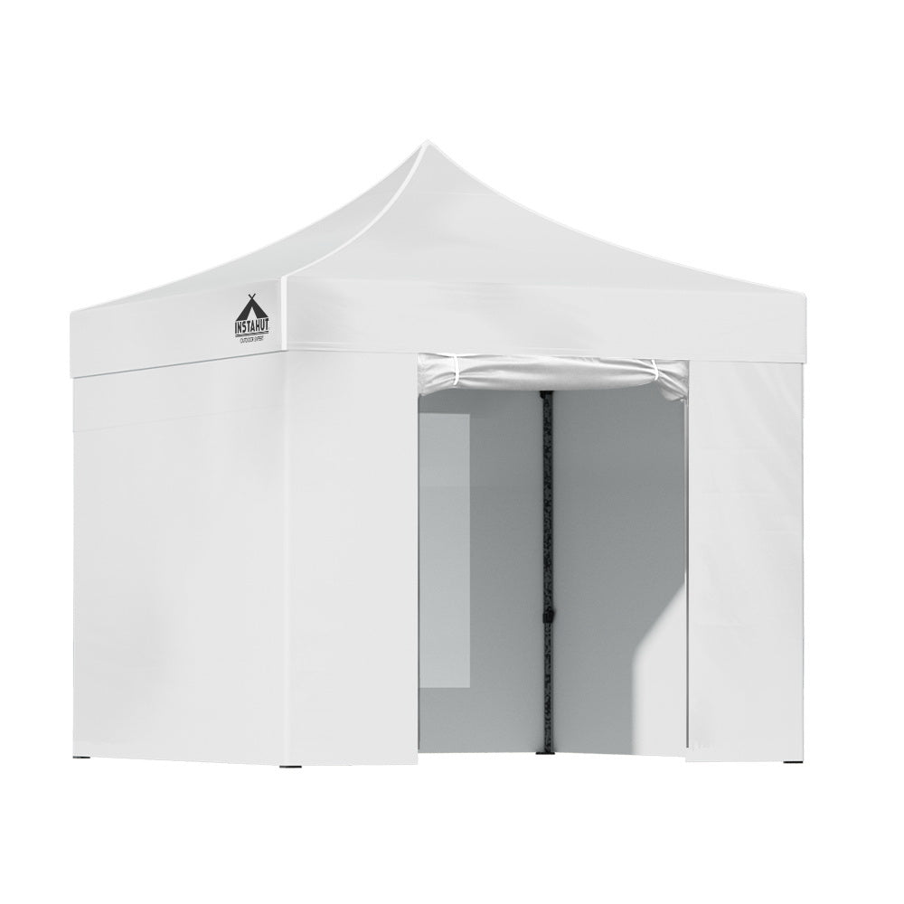 Gazebo Pop Up Marquee | 3x3 | Folding Tent | Wedding Gazebos | 500D | White