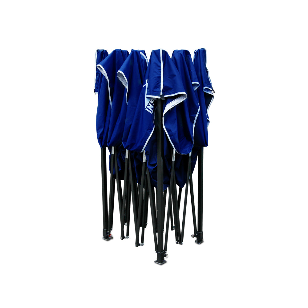 Gazebo | 3x4.5m | Pop Up Marquee | Folding Tent | Wedding Gazebos | Camping Outdoor Shade Canopy | Blue