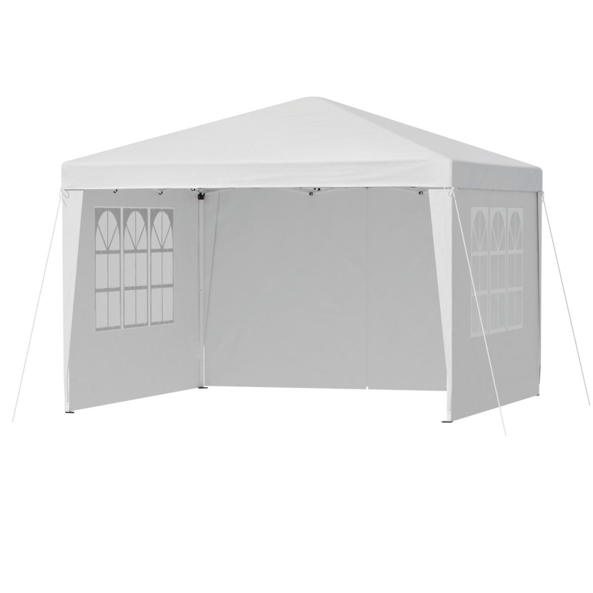 Instahut Gazebo | 3x3m | Pop Up Marquee Tent | Folding Wedding Outdoor Canopy | White