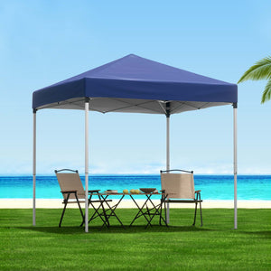 Instahut | Gazebo | 2x2m Outdoor Patio | Garden Marquee Shade | Blue